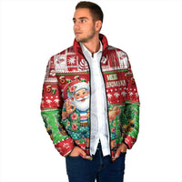 Mele Kalikimaka Hawaii Christmas Padded Jacket Funny Santa 67 Gen Alpha Slang - Polynesian Pride