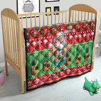 Mele Kalikimaka Hawaii Christmas Quilt Funny Santa 67 Gen Alpha Slang - Polynesian Pride