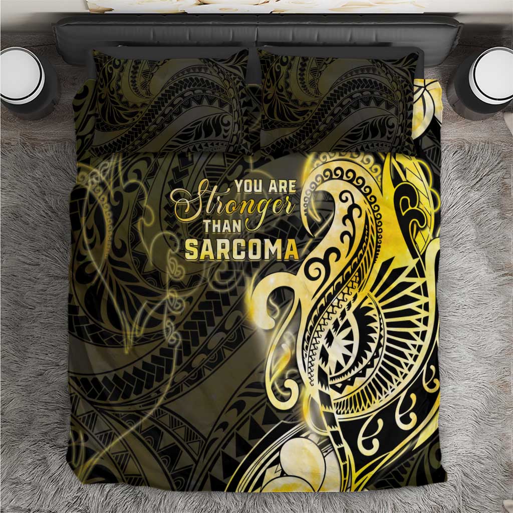 Sarcoma Awareness Bedding Set You Are Stronger Than Sarcoma