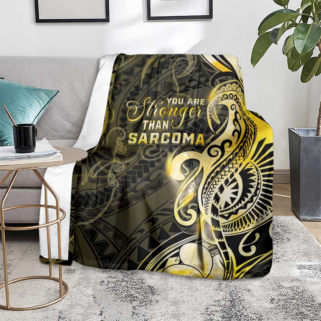 Sarcoma Awareness Blanket You Are Stronger Than Sarcoma
