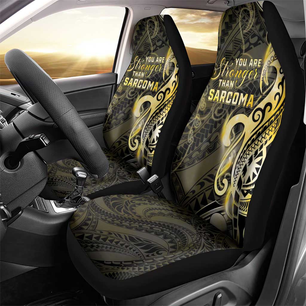 Sarcoma Awareness Car Seat Cover You Are Stronger Than Sarcoma