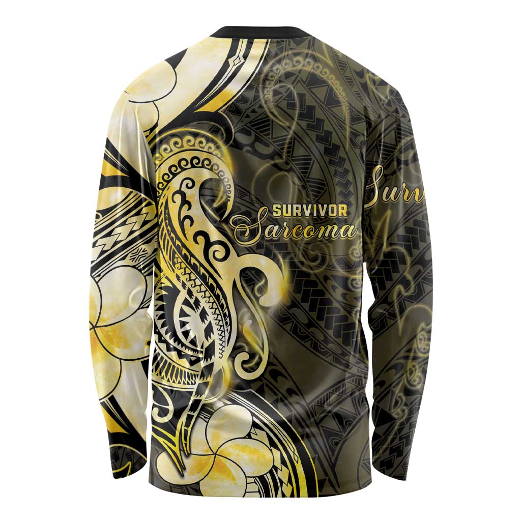 Sarcoma Awareness Long Sleeve Shirt You Are Stronger Than Sarcoma