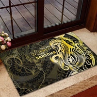 Sarcoma Awareness Rubber Doormat You Are Stronger Than Sarcoma