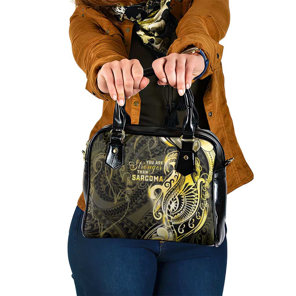 Sarcoma Awareness Shoulder Handbag You Are Stronger Than Sarcoma