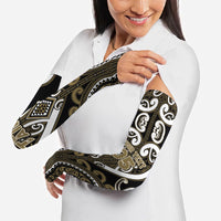 Custom Aotearoa Waikato Tainui Arm Sleeves Maori Tribal Pattern