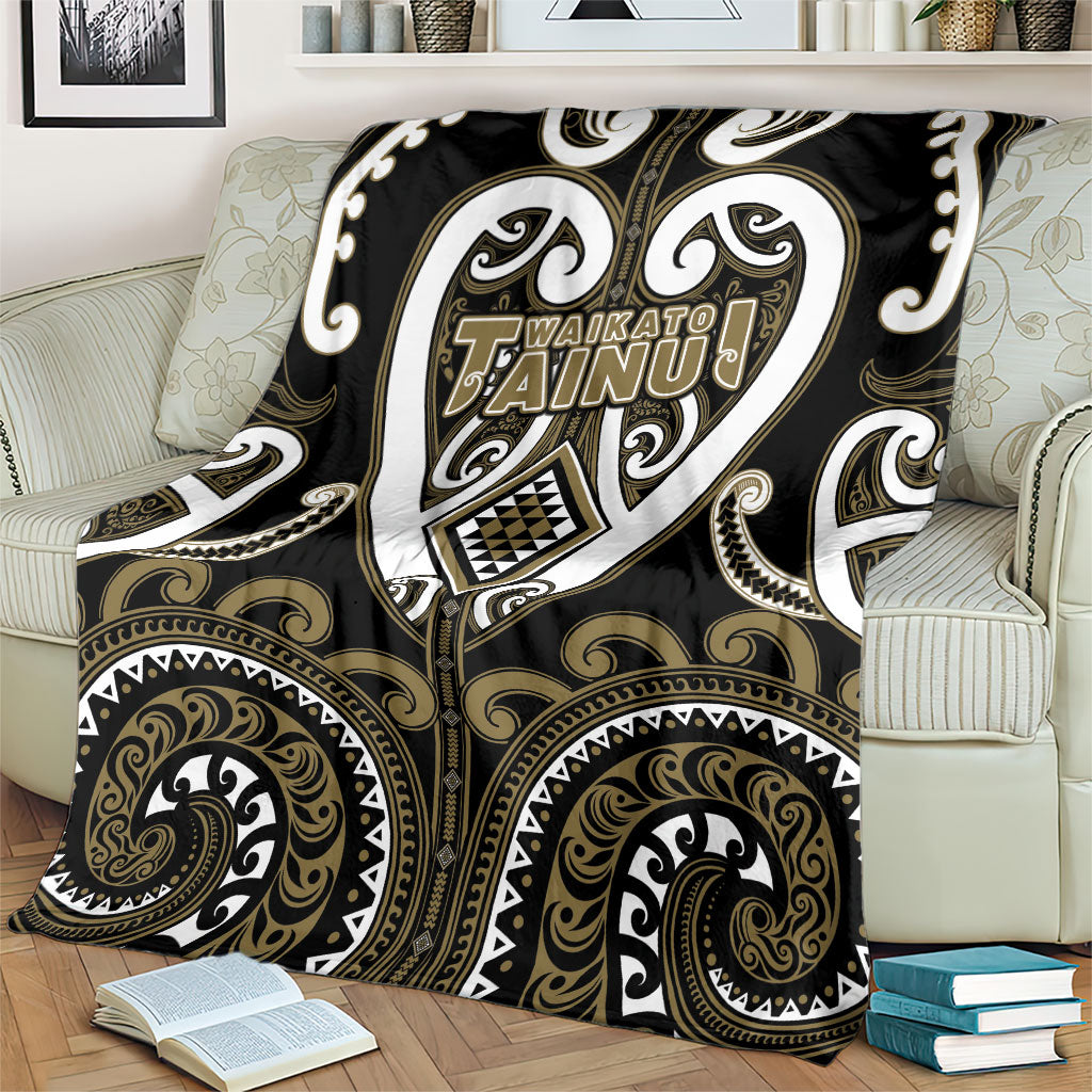 Aotearoa Waikato Tainui Blanket Maori Tribal Pattern