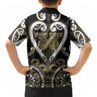 Custom Aotearoa Waikato Tainui Hawaiian Shirt Maori Tribal Pattern