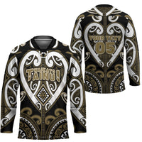 Custom Aotearoa Waikato Tainui Hockey Jersey Maori Tribal Pattern