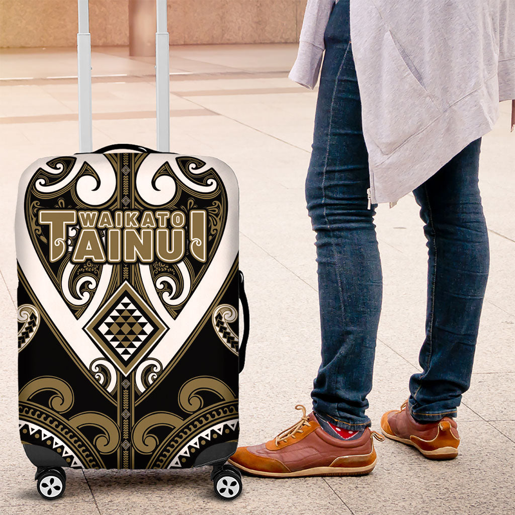 Aotearoa Waikato Tainui Luggage Cover Maori Tribal Pattern