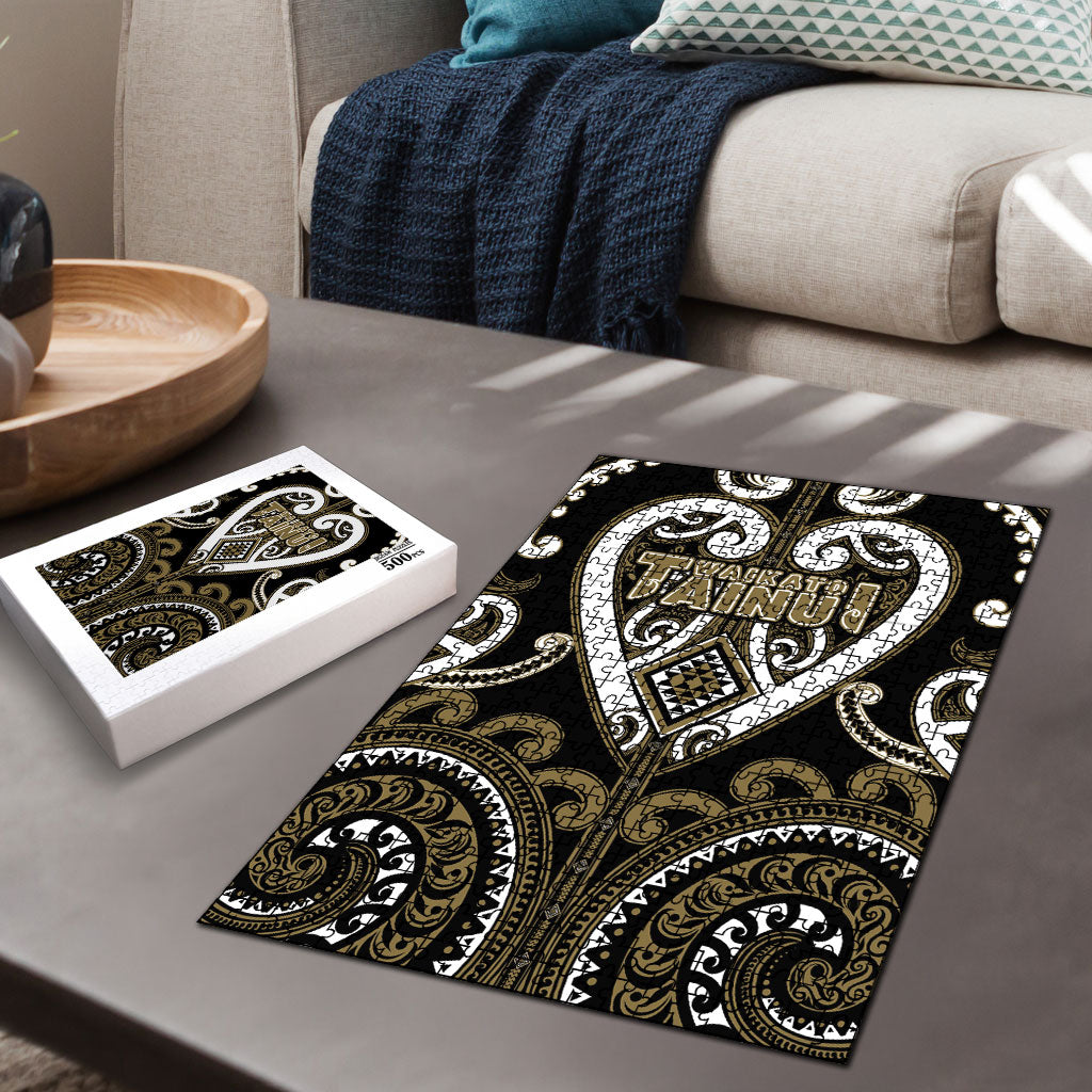 Aotearoa Waikato Tainui Puzzle Maori Tribal Pattern