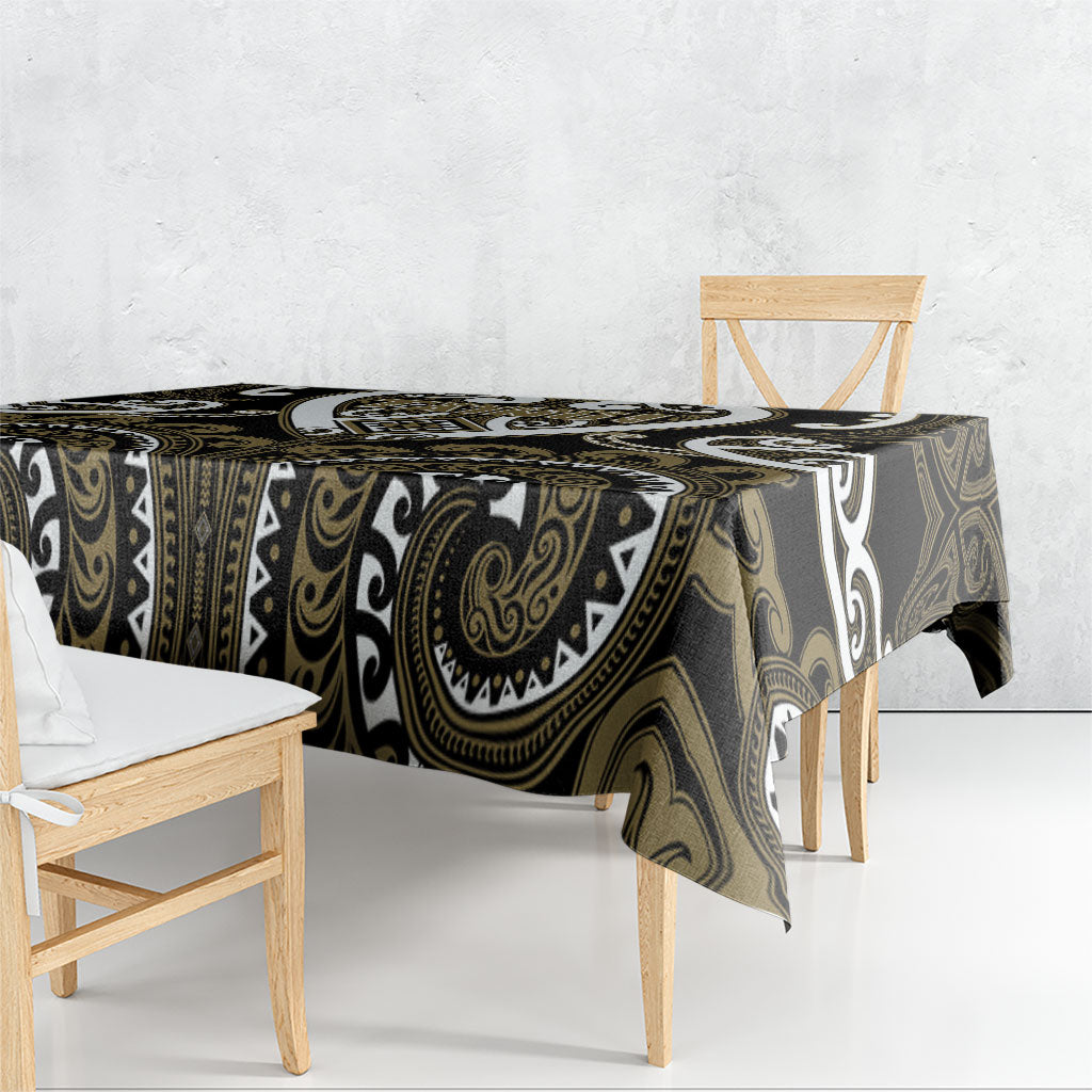 Aotearoa Waikato Tainui Tablecloth Maori Tribal Pattern
