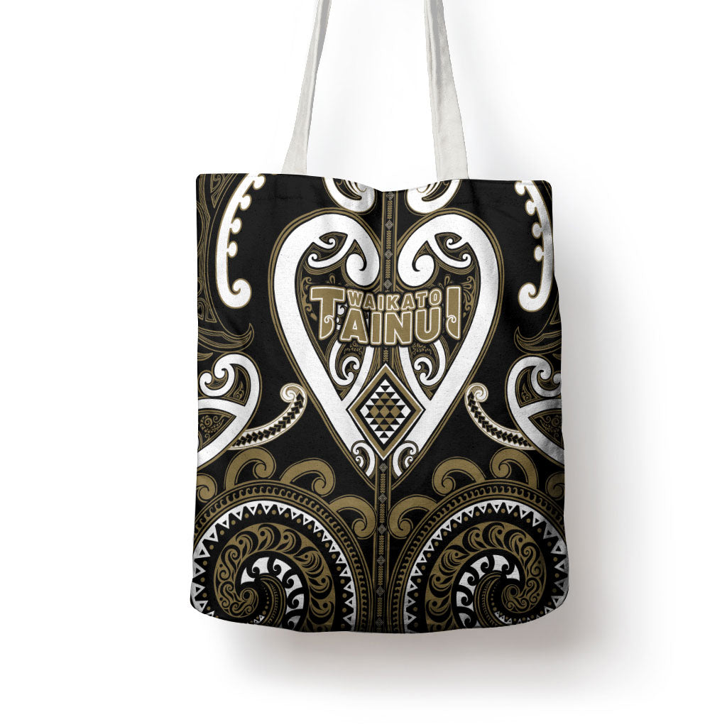 Aotearoa Waikato Tainui Tote Bag Maori Tribal Pattern