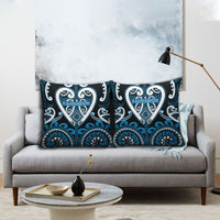 Aotearoa Ngati Kahungunu Pillow Cover Maori Tribal Pattern