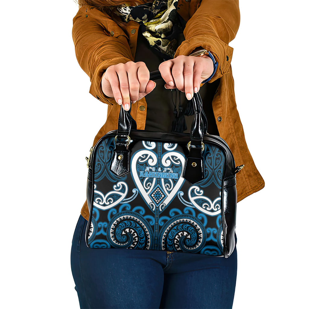 Aotearoa Ngati Kahungunu Shoulder Handbag Maori Tribal Pattern