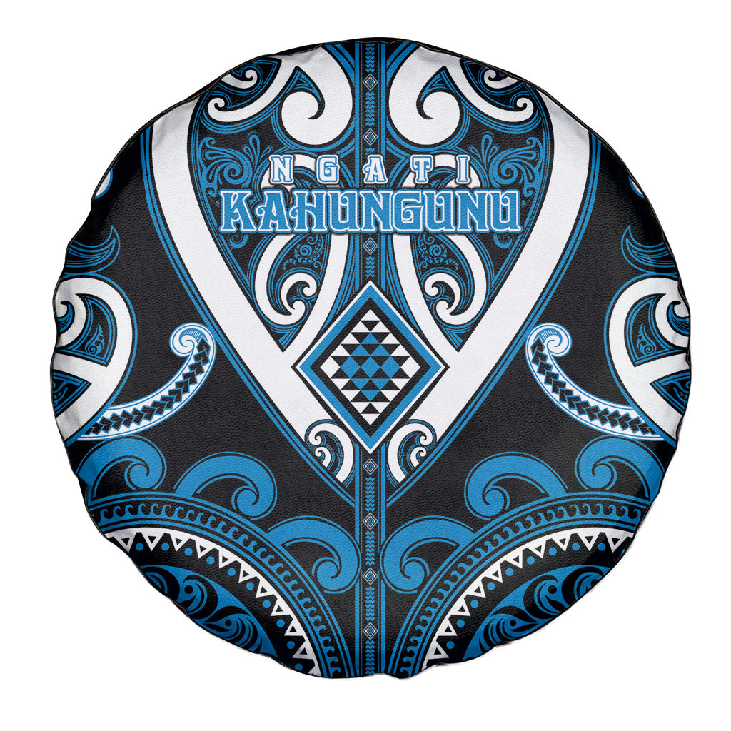 Aotearoa Ngati Kahungunu Spare Tire Cover Maori Tribal Pattern