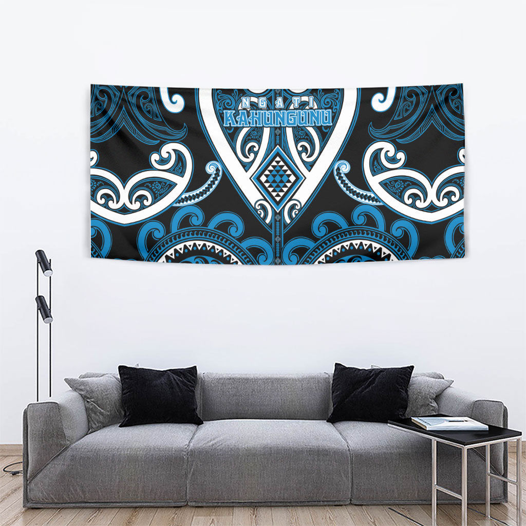 Aotearoa Ngati Kahungunu Tapestry Maori Tribal Pattern