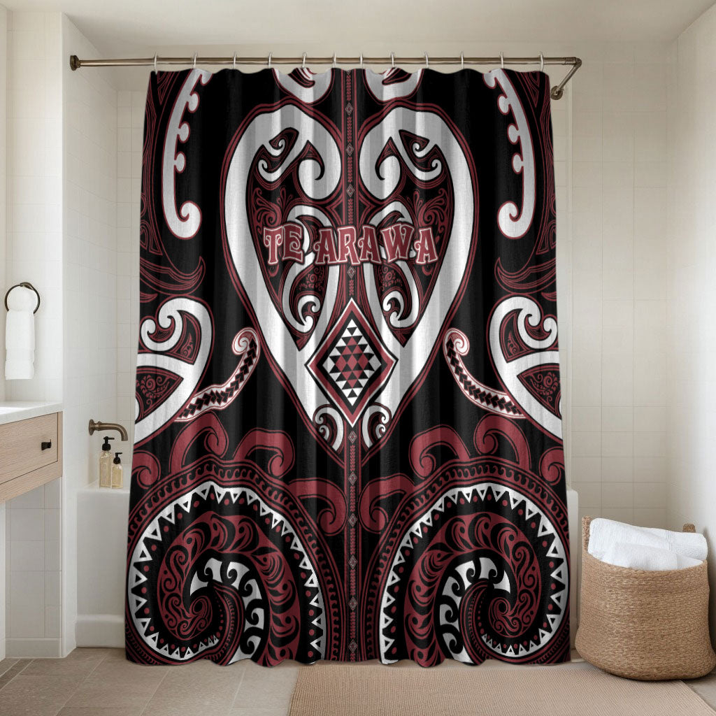 Aotearoa Te Arawa Bathroom Set Maori Tribal Pattern