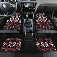 Custom Aotearoa Te Arawa Car Mats Maori Tribal Pattern