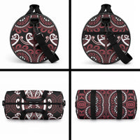Aotearoa Te Arawa Duffle Bag Maori Tribal Pattern