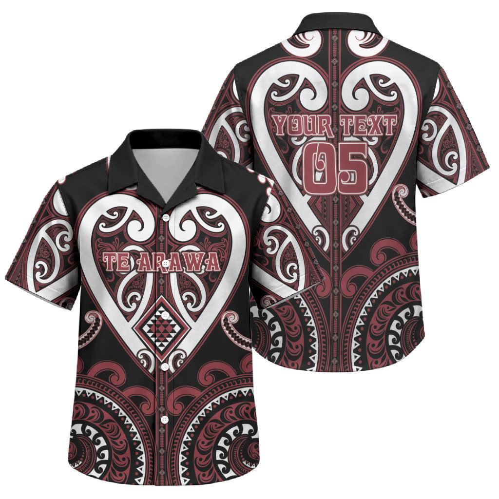 Custom Aotearoa Te Arawa Family Matching Mermaid Dress and Hawaiian Shirt Maori Tribal Pattern