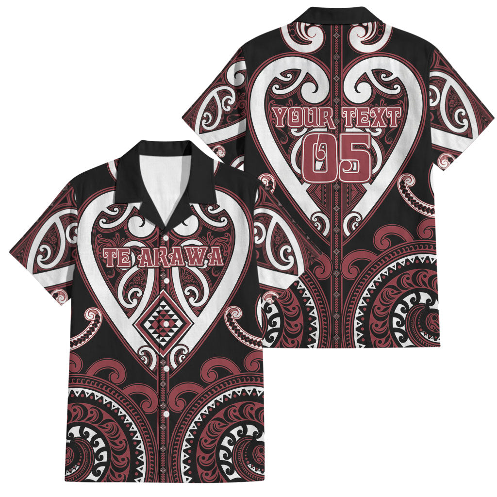 Custom Aotearoa Te Arawa Family Matching Tank Maxi Dress and Hawaiian Shirt Maori Tribal Pattern