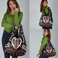 Aotearoa Te Arawa Grocery Bag Maori Tribal Pattern