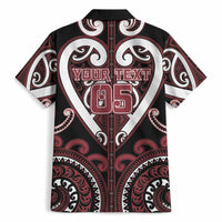 Custom Aotearoa Te Arawa Hawaiian Shirt Maori Tribal Pattern