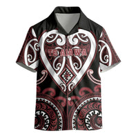 Custom Aotearoa Te Arawa Kid Hawaiian Shirt Maori Tribal Pattern