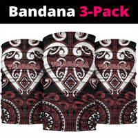 Aotearoa Te Arawa Neck Gaiter Maori Tribal Pattern