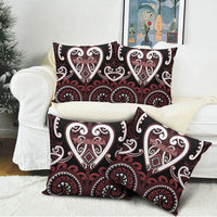 Aotearoa Te Arawa Pillow Cover Maori Tribal Pattern