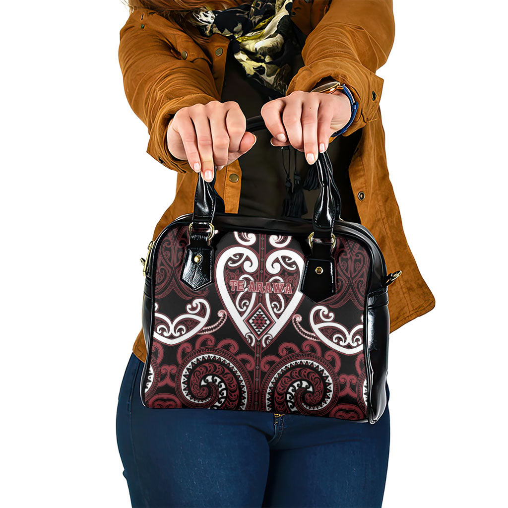 Aotearoa Te Arawa Shoulder Handbag Maori Tribal Pattern