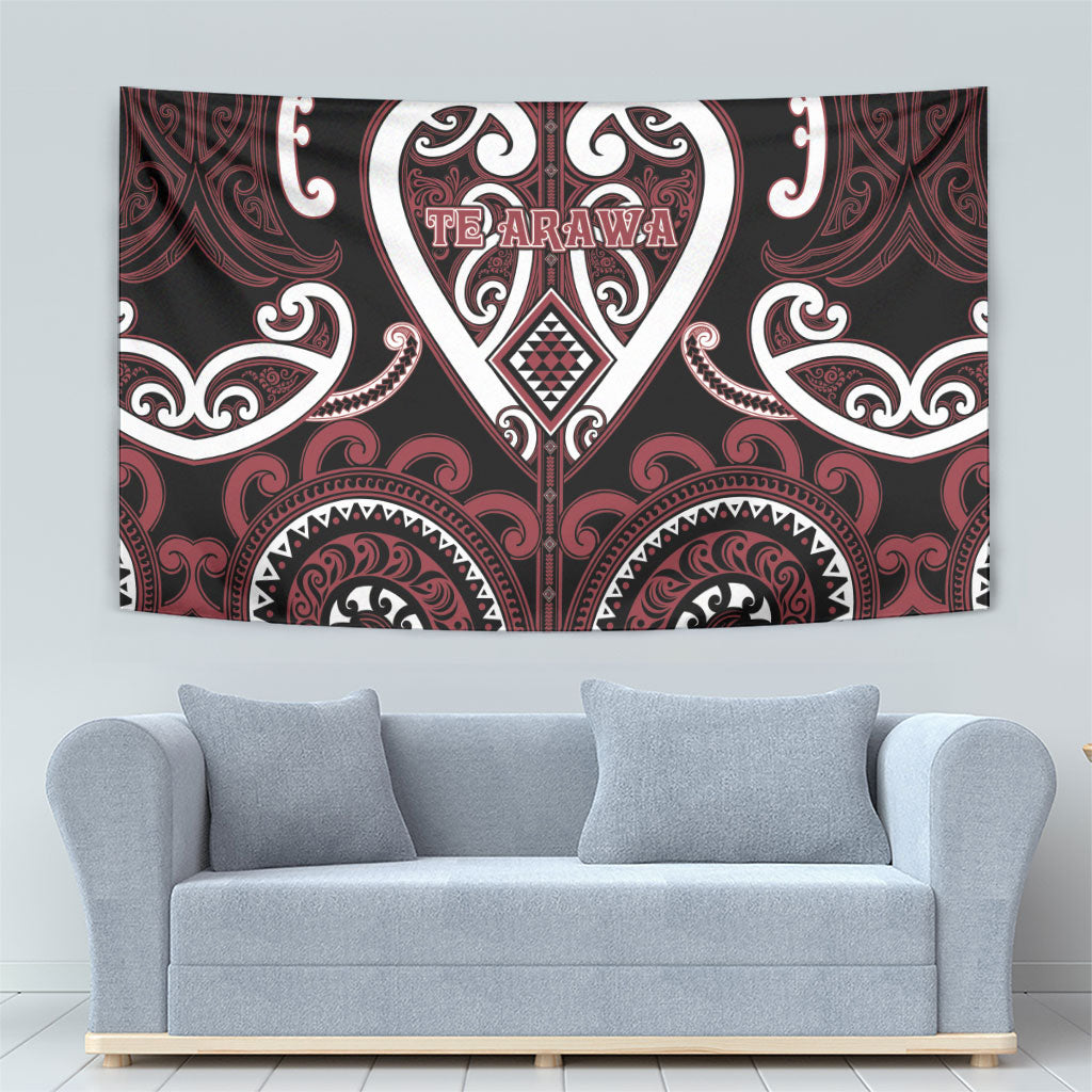 Aotearoa Te Arawa Tapestry Maori Tribal Pattern