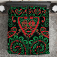 Aotearoa Ngai Tuhoe Bedding Set Maori Tribal Pattern