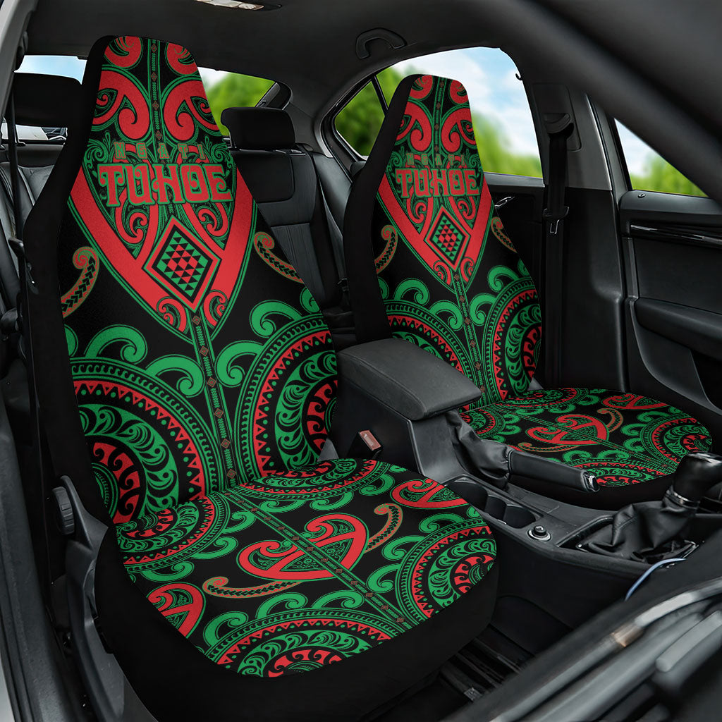 Aotearoa Ngai Tuhoe Car Seat Cover Maori Tribal Pattern