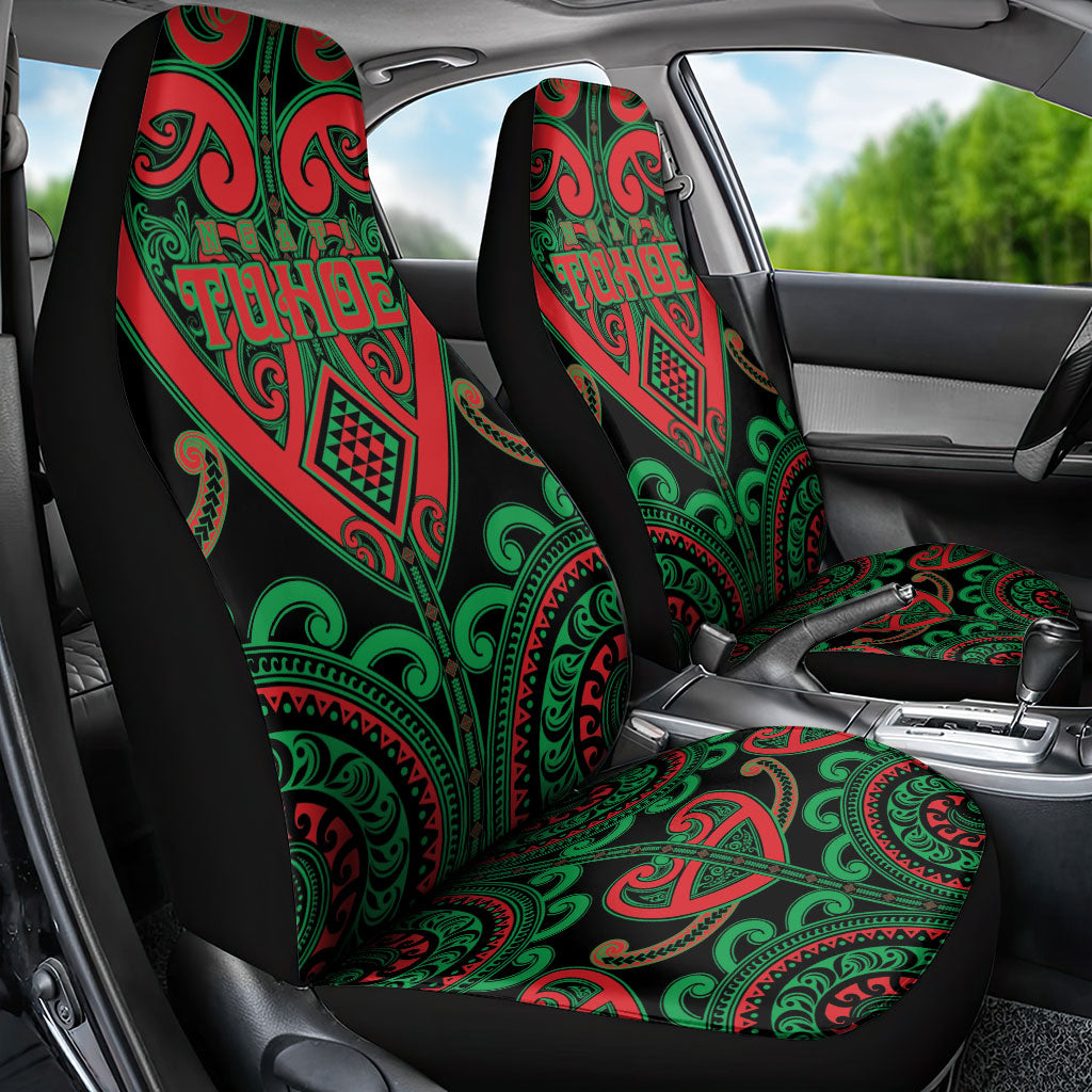Aotearoa Ngai Tuhoe Car Seat Cover Maori Tribal Pattern