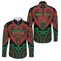 Custom Aotearoa Ngai Tuhoe Family Matching Mermaid Dress and Hawaiian Shirt Maori Tribal Pattern