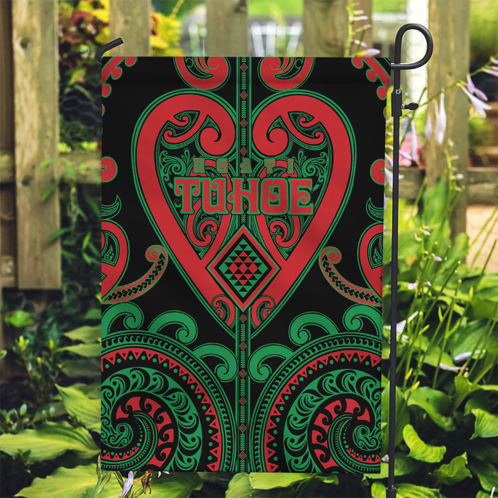 Aotearoa Ngai Tuhoe Garden Flag Maori Tribal Pattern