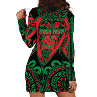 Custom Aotearoa Ngai Tuhoe Hoodie Dress Maori Tribal Pattern