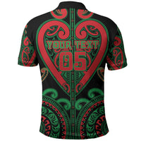 Custom Aotearoa Ngai Tuhoe Polo Shirt Maori Tribal Pattern