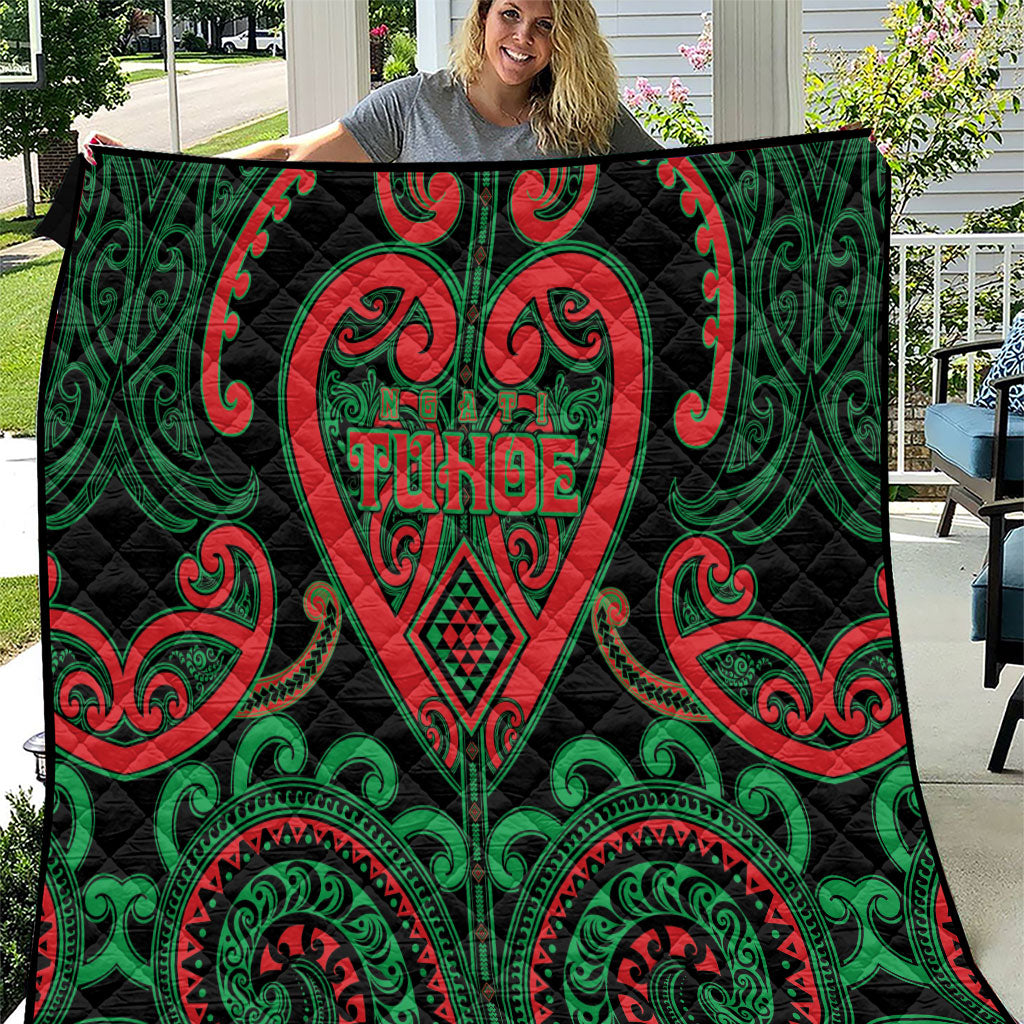 Aotearoa Ngai Tuhoe Quilt Maori Tribal Pattern