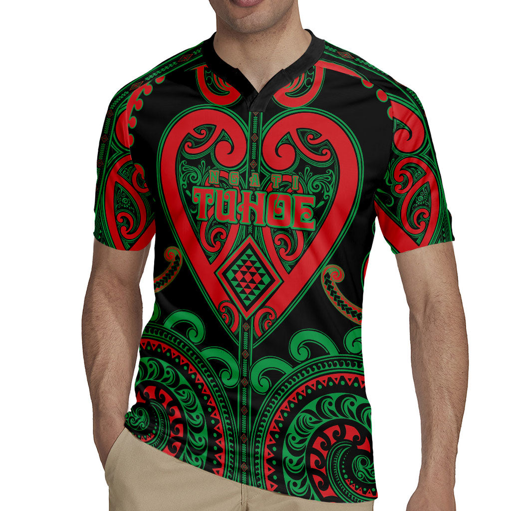Custom Aotearoa Ngai Tuhoe Rugby Jersey Maori Tribal Pattern