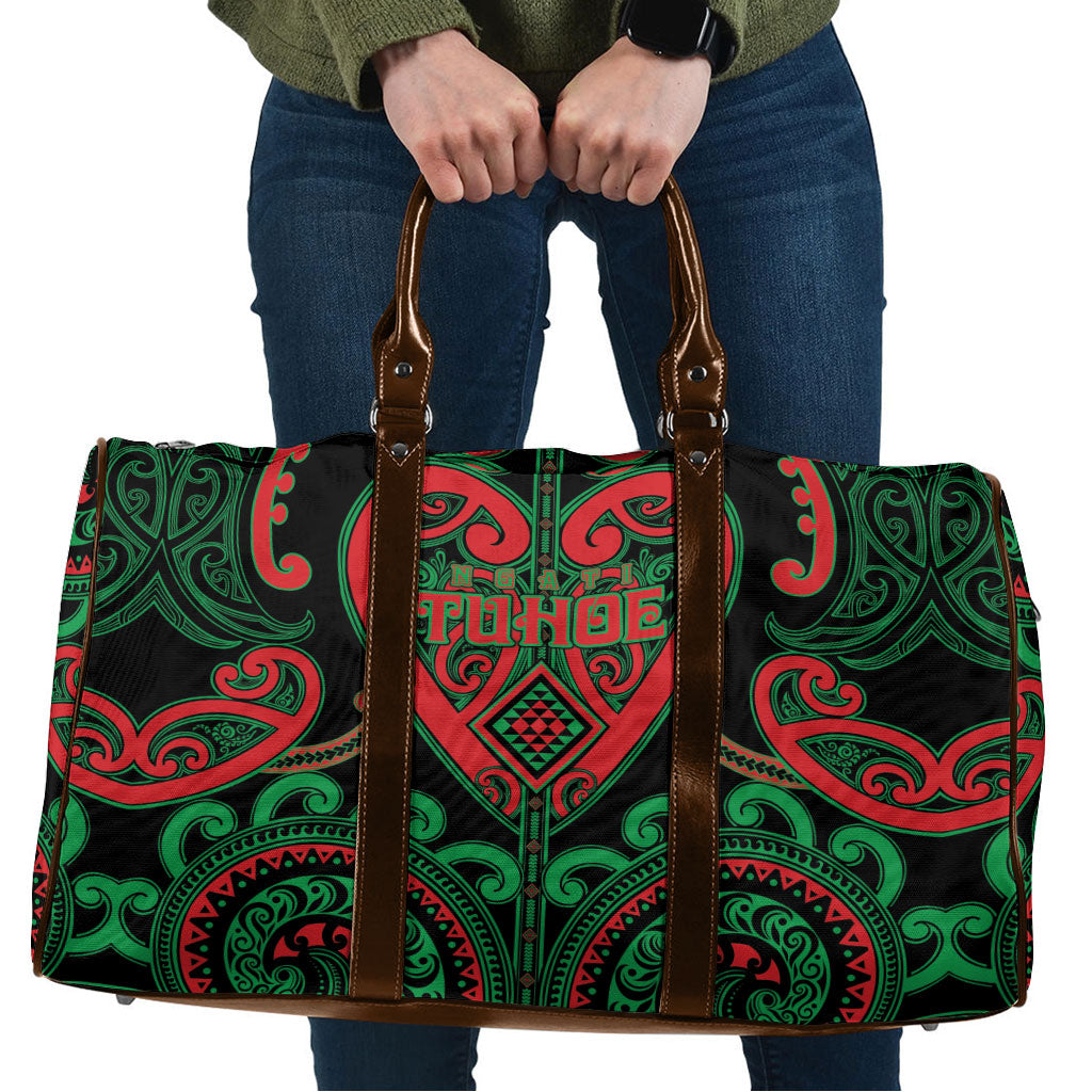 Aotearoa Ngai Tuhoe Travel Bag Maori Tribal Pattern