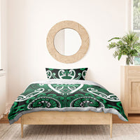 Aotearoa Ngati Maniapoto Bedding Set Maori Tribal Pattern