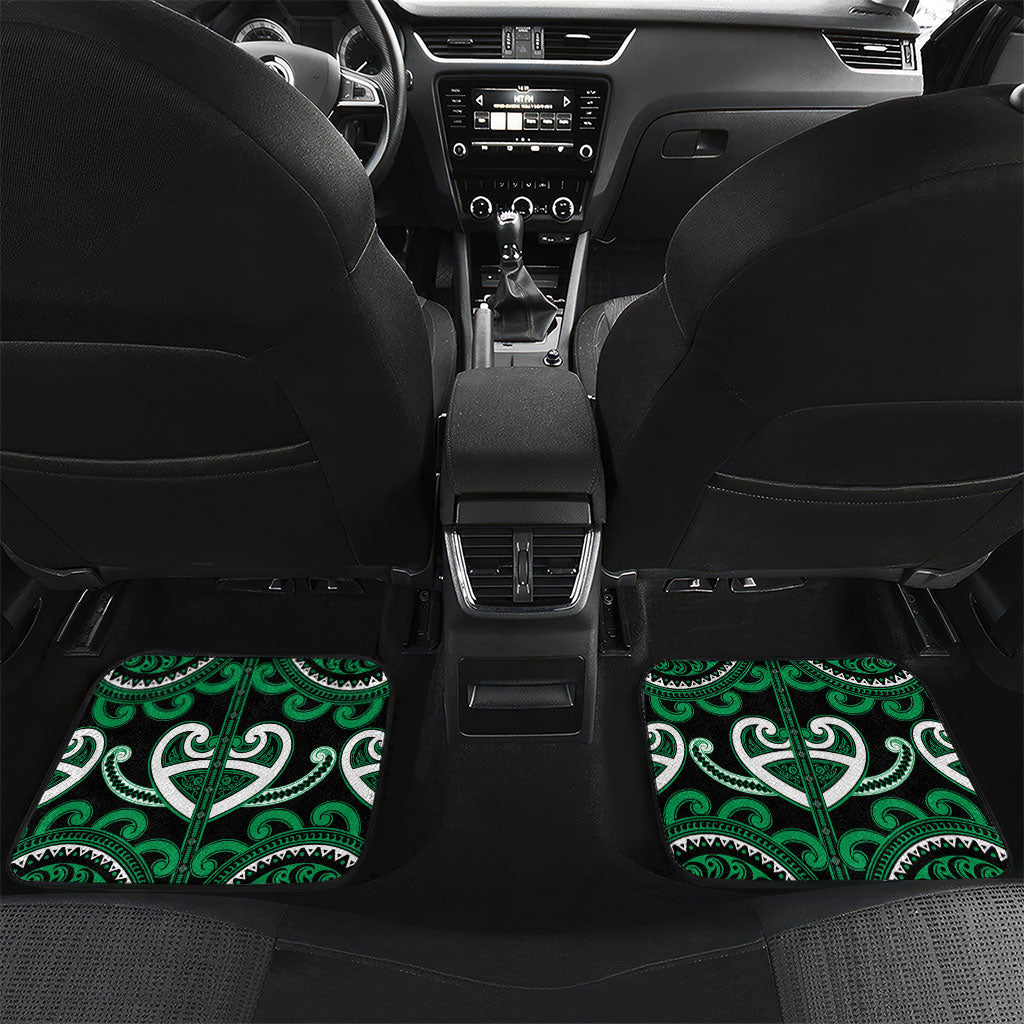 Custom Aotearoa Ngati Maniapoto Car Mats Maori Tribal Pattern