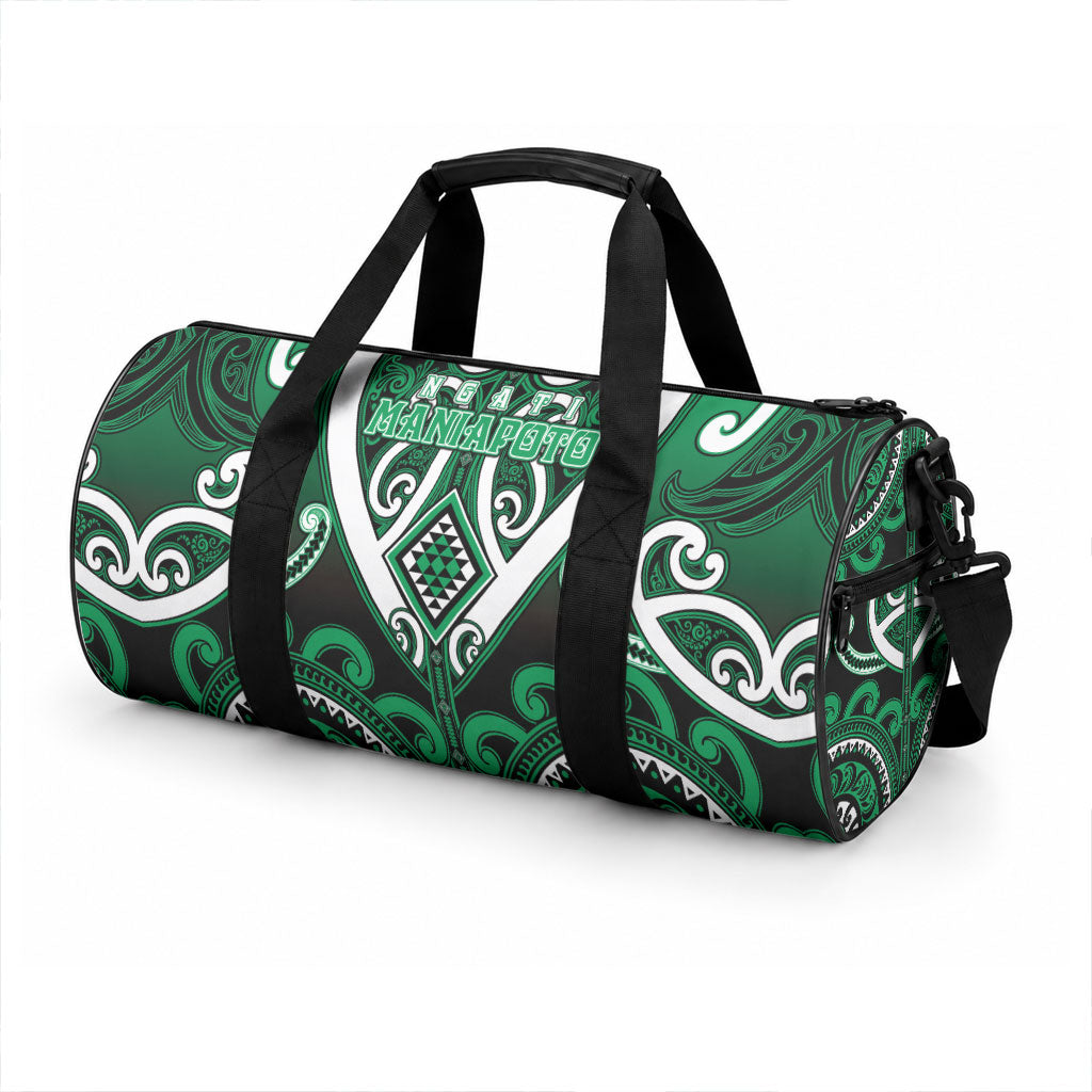 Aotearoa Ngati Maniapoto Duffle Bag Maori Tribal Pattern LT05 - Polynesian Pride