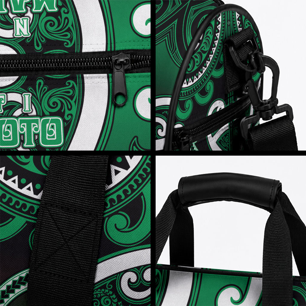 Aotearoa Ngati Maniapoto Duffle Bag Maori Tribal Pattern LT05 - Polynesian Pride