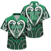 Custom Aotearoa Ngati Maniapoto Family Matching Summer Maxi Dress and Hawaiian Shirt Maori Tribal Pattern