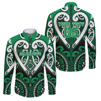 Custom Aotearoa Ngati Maniapoto Family Matching Tank Maxi Dress and Hawaiian Shirt Maori Tribal Pattern