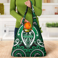 Aotearoa Ngati Maniapoto Grocery Bag Maori Tribal Pattern