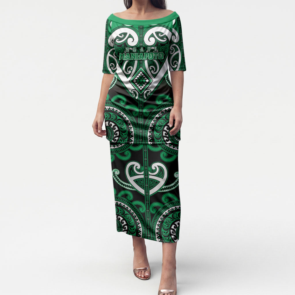 Custom Aotearoa Ngati Maniapoto Puletasi Maori Tribal Pattern